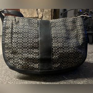 Vintage Coach messenger bag